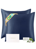 Lot de 2 taies d’oreiller soie 22 Momme
