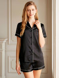 19 Momme Peignoir court en soie haut de gamme Femmes
