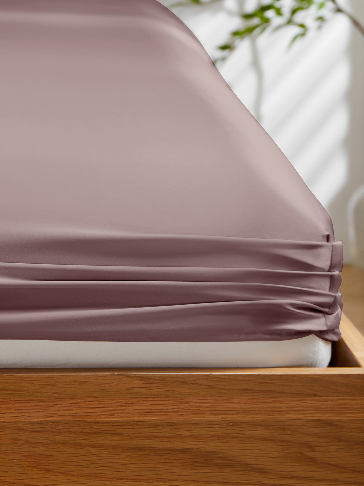Drap-housse en soie 19 Momme sans couture