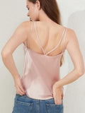 19 Momme Camisole En Soie à Col En V Pour Femmes