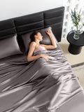 Drap-plat en soie 22 Momme