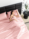Drap-plat en soie 22 Momme