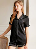 19 Momme Peignoir court en soie haut de gamme Femmes