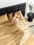 Drap-plat en soie 22 Momme