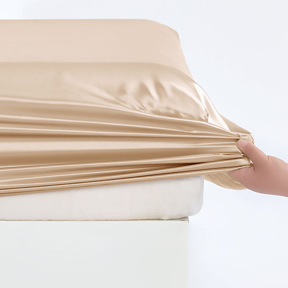 22 Momme Ensemble De Drap-Housse Avec Taie D&